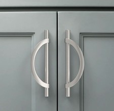 10 Pack Brushed Satin Nickel Cabinet Pulls 5 Inch 128MM Hole Centers Kitchen...