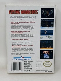 NES Nintendo - Flying Warriors - CIB Complete in Box w/ Reg Card - Clean Box