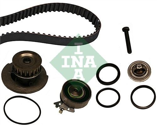 INA Wasserpumpe + Zahnriemensatz 530 0004 30 FüR Opel Daewoo-image