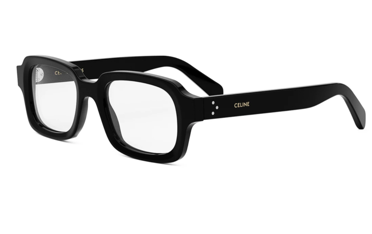 New CELINE PARIS Readers CL50153I 001 51-20 145 Black Frames
