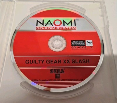 Guilty Gear XX Slash GD-ROM & Key Chip Sega Naomi - getestet 
