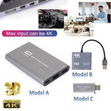 4K Vidéo Capturer Card USB Game Recorder Capture Card Loop-Out Plug And Play ab
