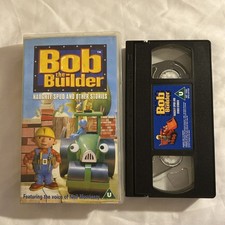 BOB THE BUILDER (1998) 'Naughty Spud And Other Stories' Children’s Video VHS PAL