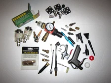 Large Lot of Central Pneumatic Air Tools Accessories