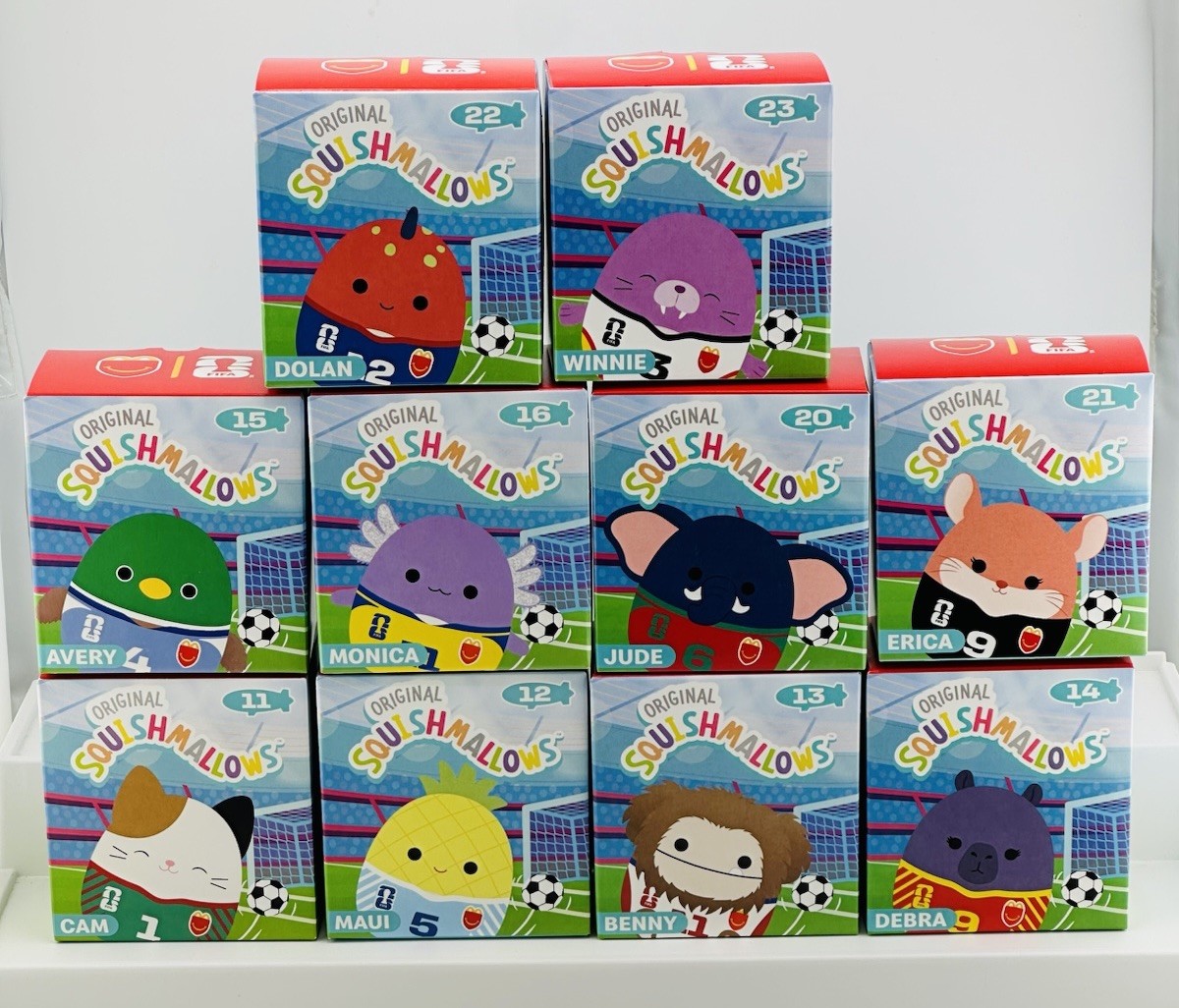 McDonald’s Happy Meal Toy 2026 FIFA World Cup X Squishmallows Set of 10