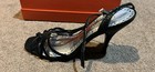 BCBGirls Black Faux Snake Skin Scrappy Stiletto 8B — photo 3