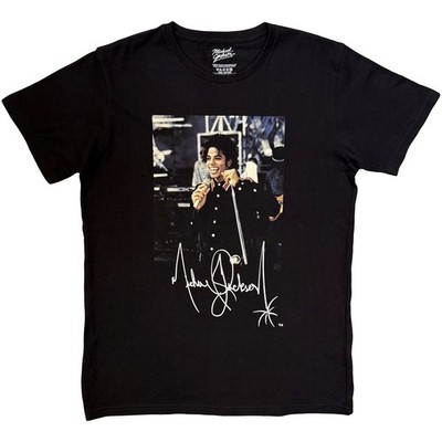 MICHAEL JACKSON - Signature T-Shirt OFFICIAL MERCHANDISE