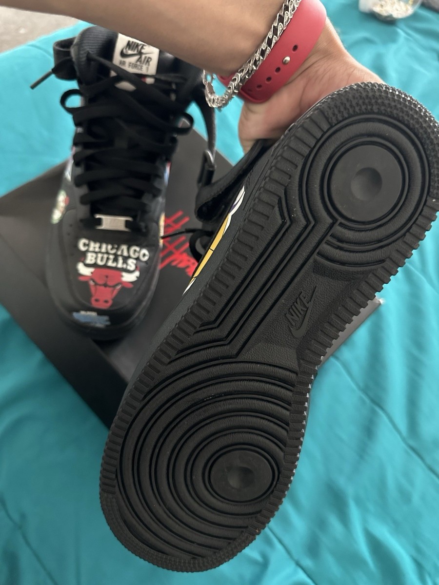 Nike Air Force 1 Mid '07 x Supreme x NBA Black 884498861752| eBay