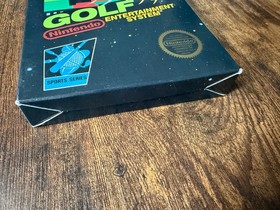hangtab Golf complete in box nintendo nes 5-screw black box game