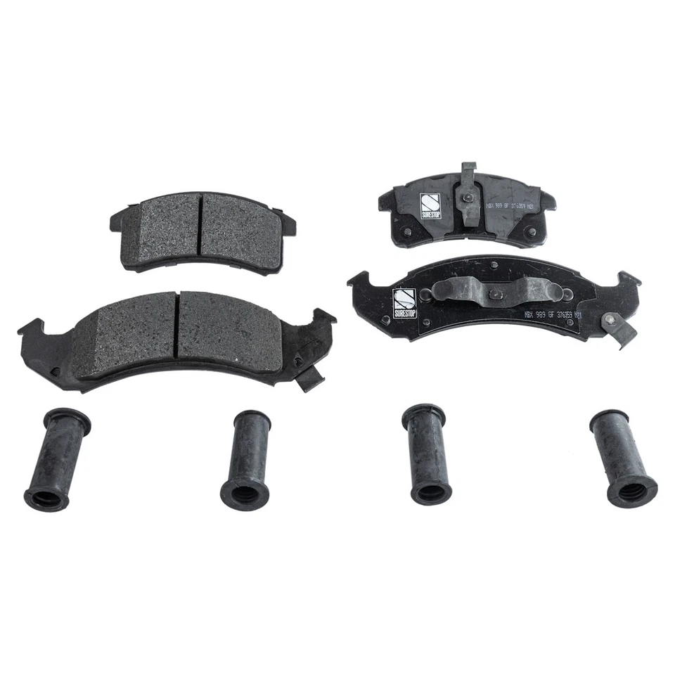 Комплект тормозных колодок для 1993 Cadillac Allante 92-93 Buick Riviera передние и задние - Изображение 2 из 4