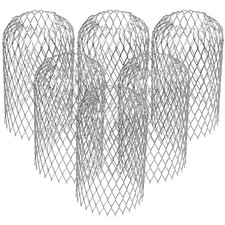 6Pcs leaf guard Flexible Gutter Guard for Preventing Blockage Leaves Debris