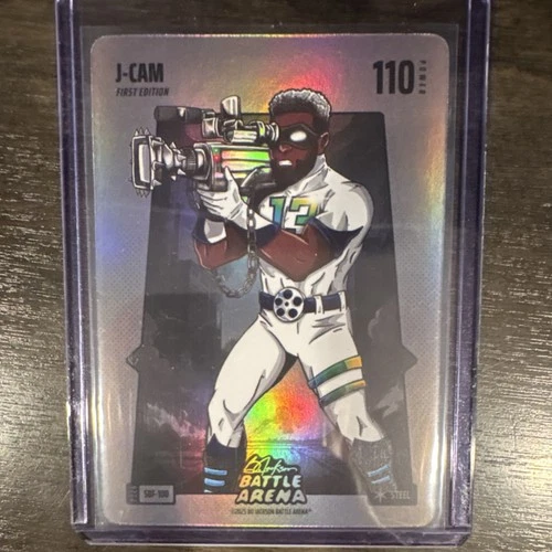 Heros Battle Arena Bo Jackson First Edition J-Cam Holo Trading Card #110