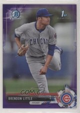 2017 Bowman Draft Chrome Purple Refractor /250 Brendon Little #BDC-188 fm0