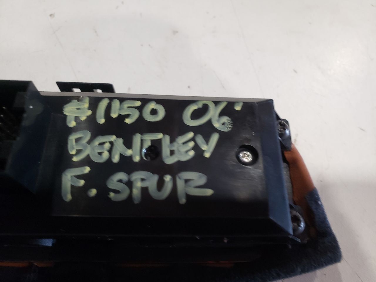 Left Front Window Switch - 2006 Bentley Flying Spur Auto Sedan - OEM 3W5959857