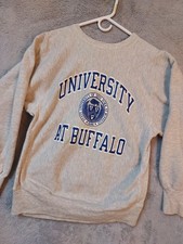 Vintage University of Buffalo Sweatshirt Mens XL Champion Reverse Weave Made USA