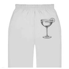 'Cocktail Glass with Lime' Adult Sweatpants / Joggers (JO049229)