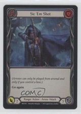 2020 Flesh and Blood - Arcane Rising Foil Sic 'Em Shot #ARC074