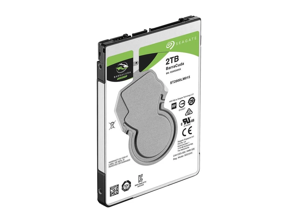 Seagate BarraCuda ST2000LM015 2TB 5400 RPM 128MB Cache SATA 6.0Gb/s 2.5" Laptop - Image 4 of 4