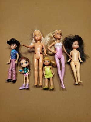 Lot Of 6 Fashion Dolls, Barbie, Matell, Various Brands 