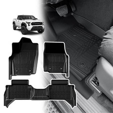 TripleAliners for Tacoma 2024 2025 2026 Double Cab Floor Mats Fit Auto Trans...