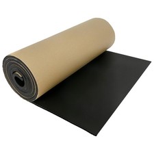 Sponge Neoprene with Adhesive Foam Rubber Sheet 1/4  Thick X 12  Wide X 54  L...