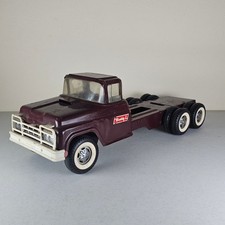1960 s Buddy L Brown Truck with long Chassis..