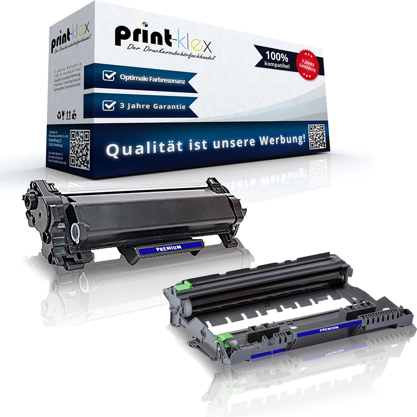 Tambour DR2400 avec toner TN2420 pour le télétravail sur Brother MFC-L 2750