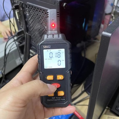 3in1 LCD Radiation Detector Dosimeter EMF Electromagnetic Tester