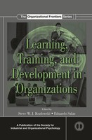 Learning, Training, And Development In Organizations Eduardo Salas (U. A.) Buch