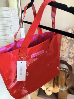 Marc Jacobs Fragrances Shopper /   Neu mit Anhänger   Rot/Pink Lackoptik