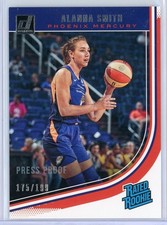 2019 Panini Donruss WNBA 99 Alanna Smith RC Press Proof 175/199