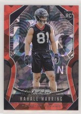 2019 Panini Prizm Rookies Red Ice Prizm Kahale Warring #394 0g46