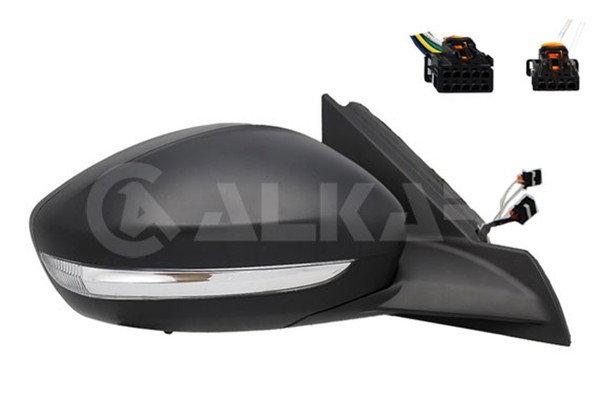 AußEnspiegel Alkar 6140726 WY5W Beheizbar Mit Temperatursensor Konvex FüR Opel-image