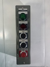 ALLEN BRADLEY 3 PUSH BUTTON STATION Open/Close/Stop 800H3HA2P No Box