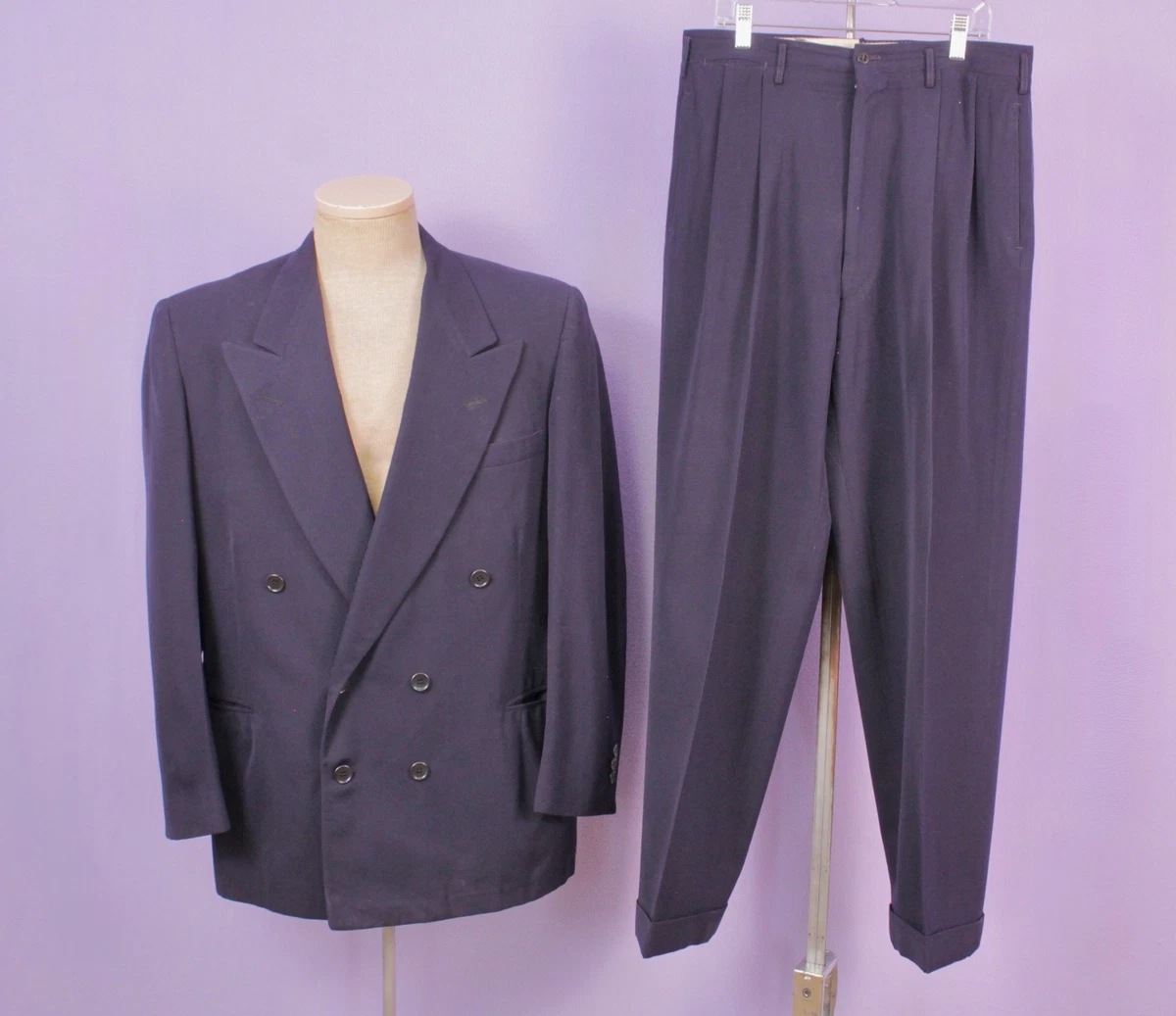 Vintage Double Breasted Suit In Men's Vintage Suits for sale | eBay