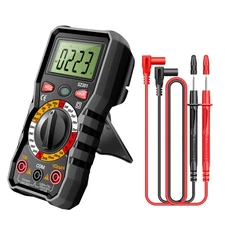 Portable Digital Multimeter Auto-Ranging AC DC Voltage Resistance Diode Test