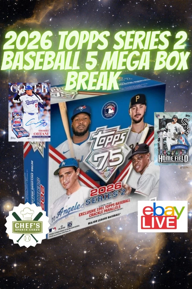 2026 TOPPS SERIES 2 BASEBALL 1/4 MEGA CASE (5 BOX) BREAK #37