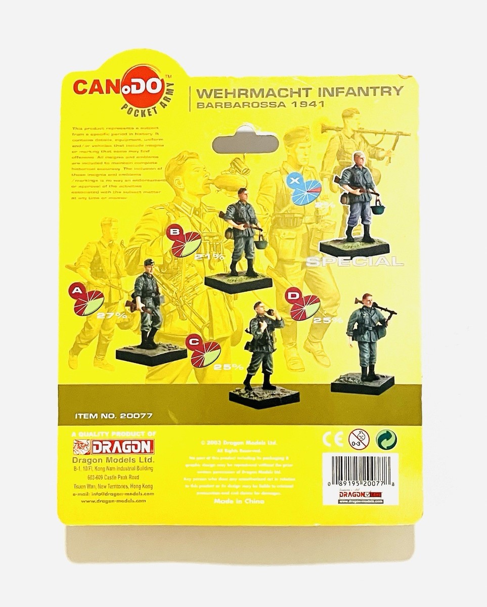Dragon Models Can.Do 1:35 German Wehrmacht Infantry Barbarossa