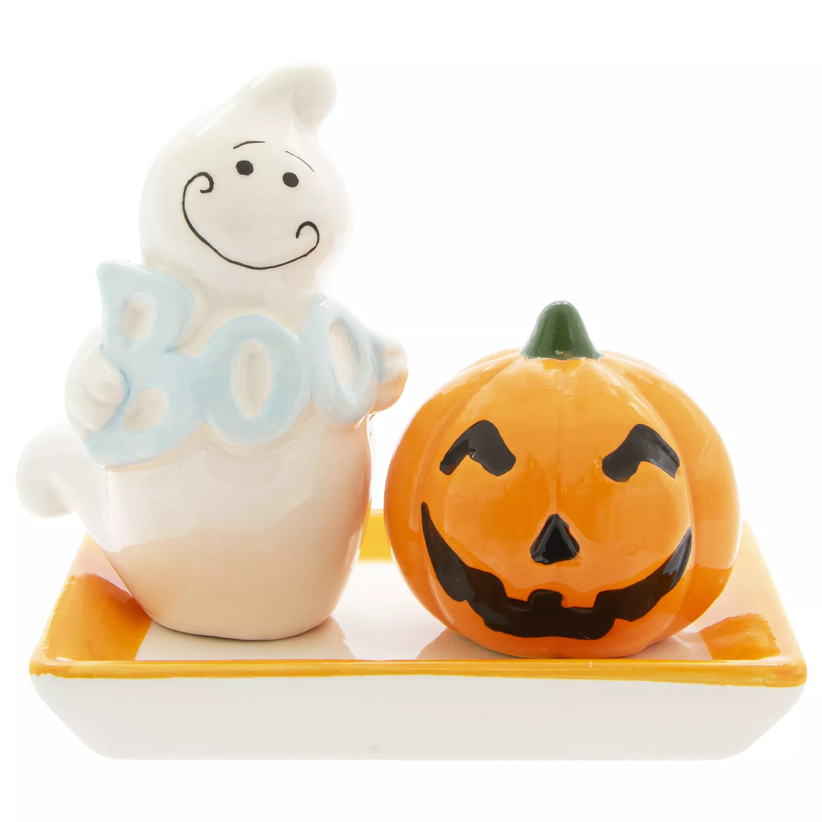 Набор настольных солонок и перечниц с привидениями на Хэллоуин и тыквой 2890₽