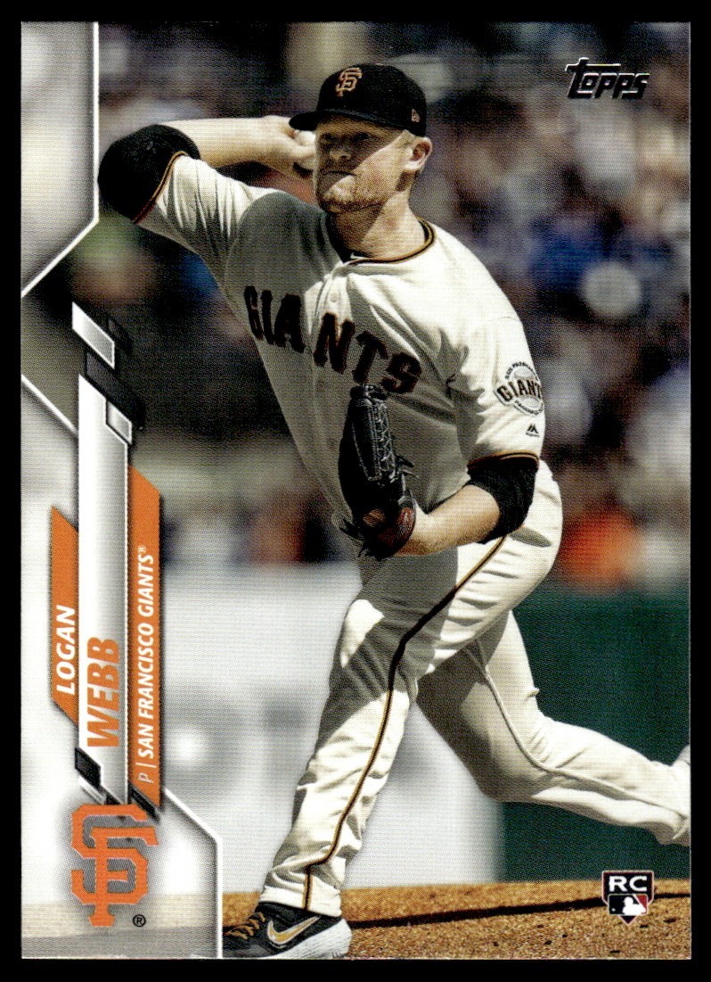 2020 Topps #514 Logan Webb Rookie Card RC