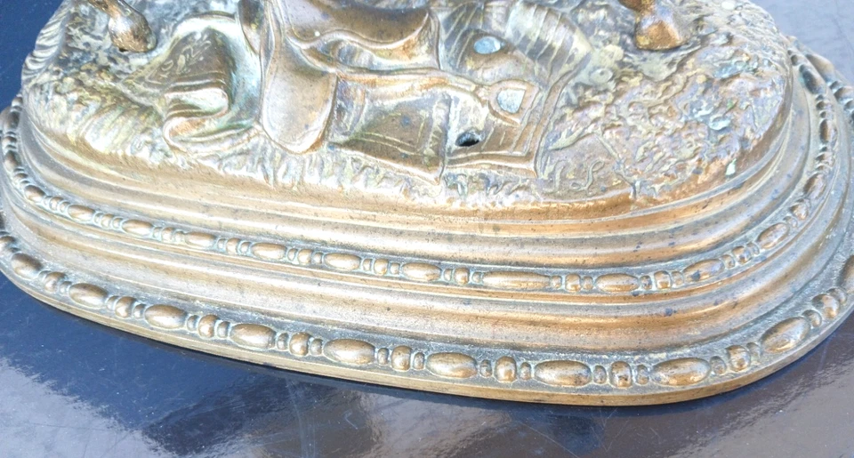 Pierre Lenordez (1815-1892) Sculpture cheval en bronze équin - Photo 3/4