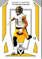 Chase Claypool-2020 Panini Chronicles Vertex RC #V-14 Steelers