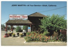 Redwood Tree Service Station, Ukiah, California