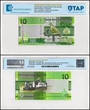 Gambia 10 Dalasis, 2019, P-38, UNC, Authenticated