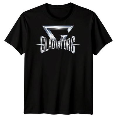Gladiators Gaming Turnier Kinder T-Shirt 90er TV Show Serie Weihnachten Jungen Mädchen Tee