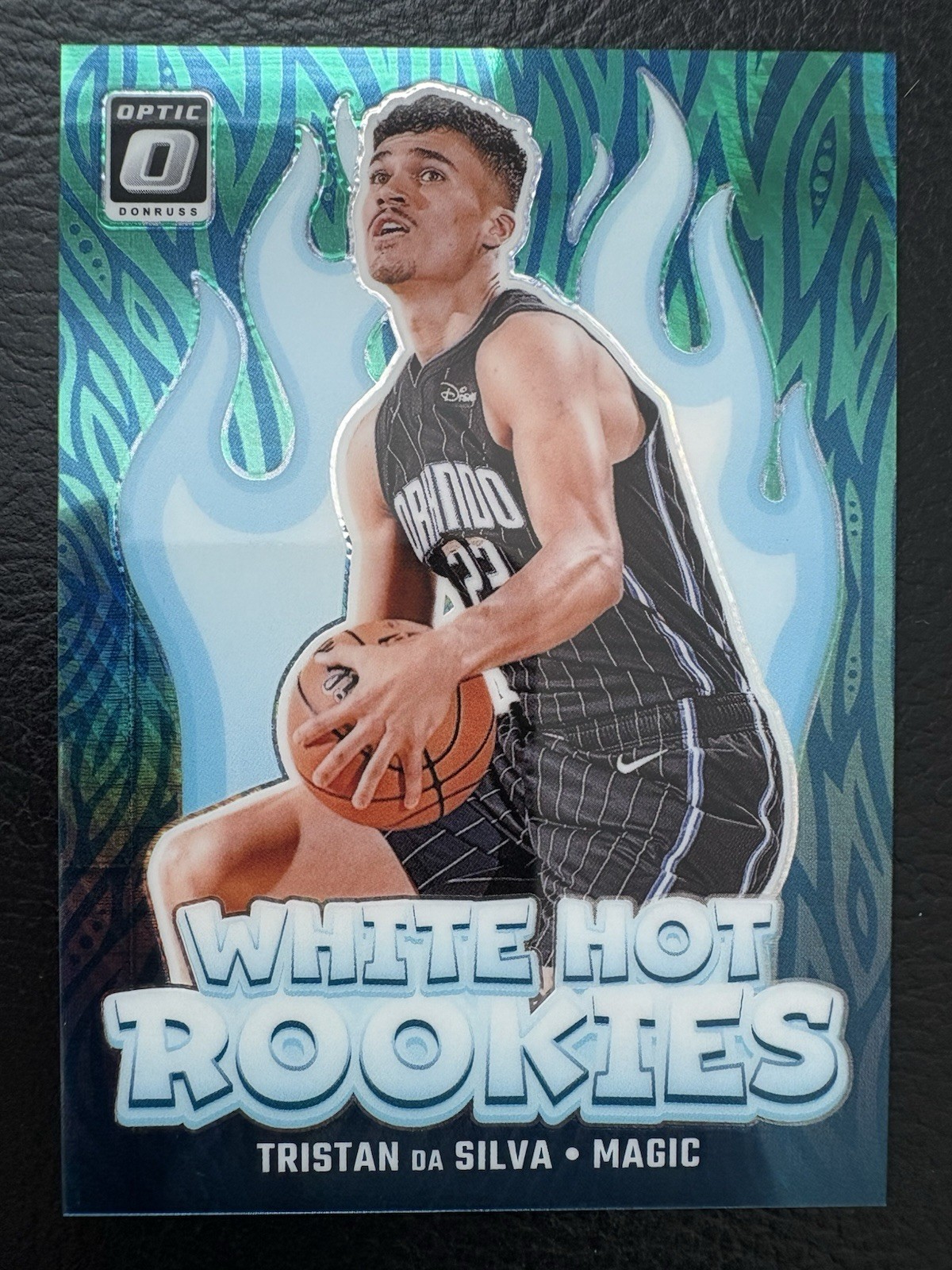 Tristan Da Ailva 2024-25 Panini Optic White Hot Rookies Green Hyper /249 Magic