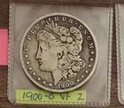 1900 O Morgan Silver Dollar, VF  :  FREE SHIP