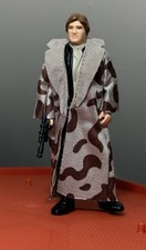 Vintage Star Wars HAN SOLO TRENCH COAT Complete ORIGINAL Kenner 1983 ROTJ GREAT