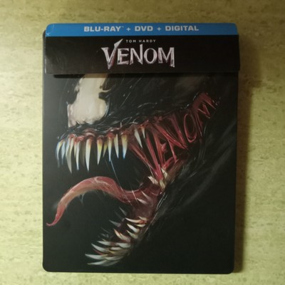 Venom 2018 Steelbook BEST BUY ED. Blu-Ray + Bonus Disk 
