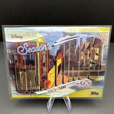 2025 Topps Season's Greetings Gold Tiana Princess Frog SG-24 Serial 15/50